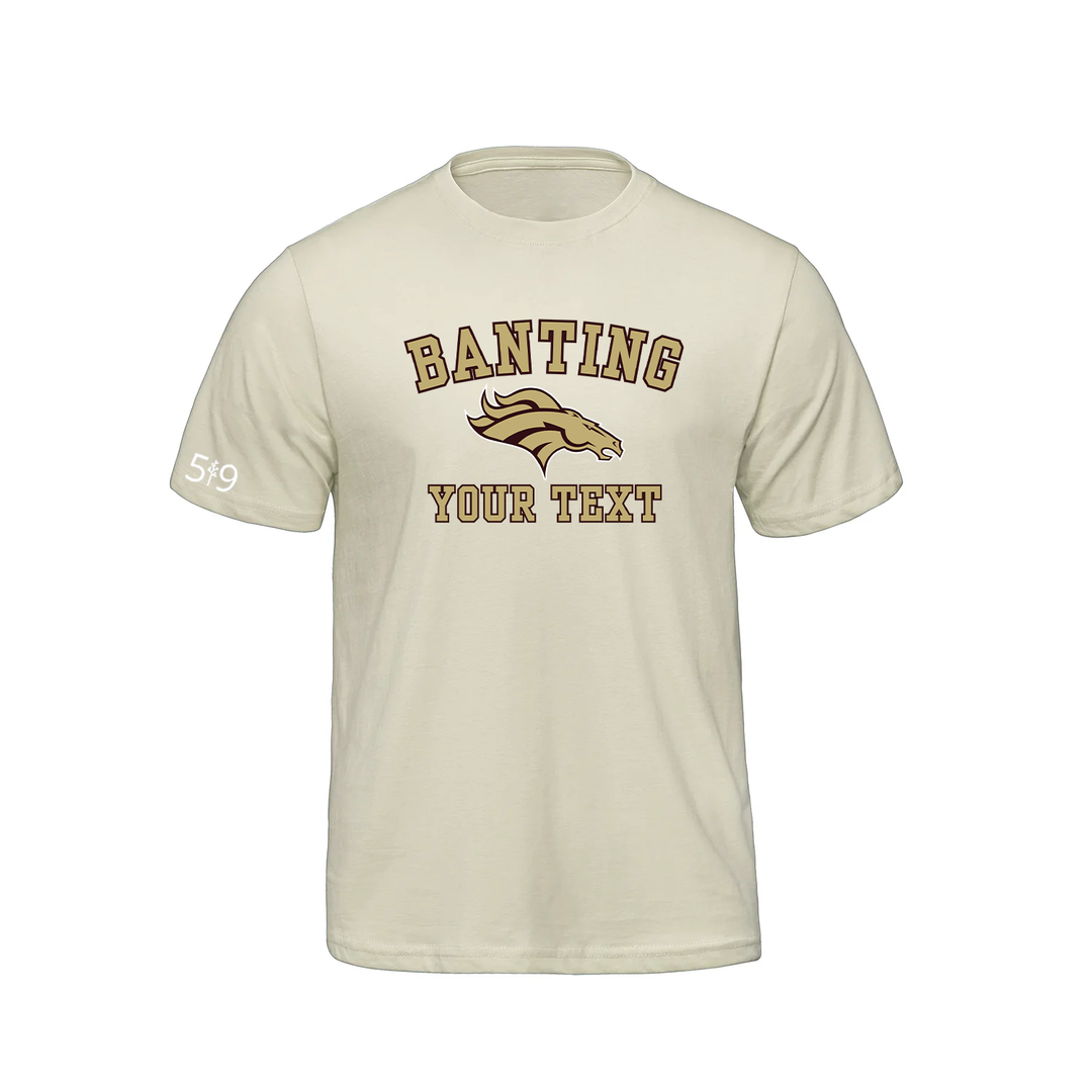 BANTING CUSTOMIZABLE TEE (MENS)