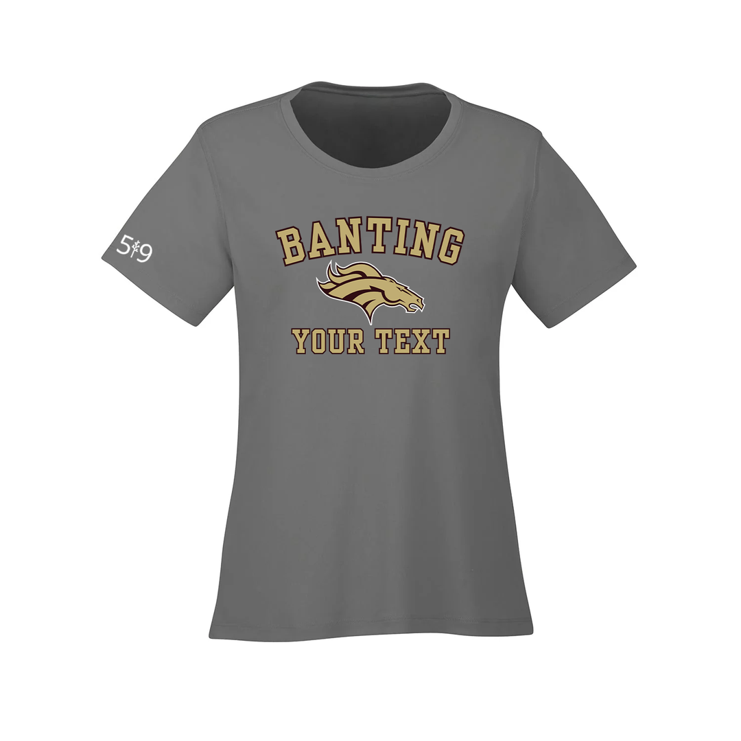 BANTING CUSTOMIZABLE ATHLETIC TEE (WOMENS)