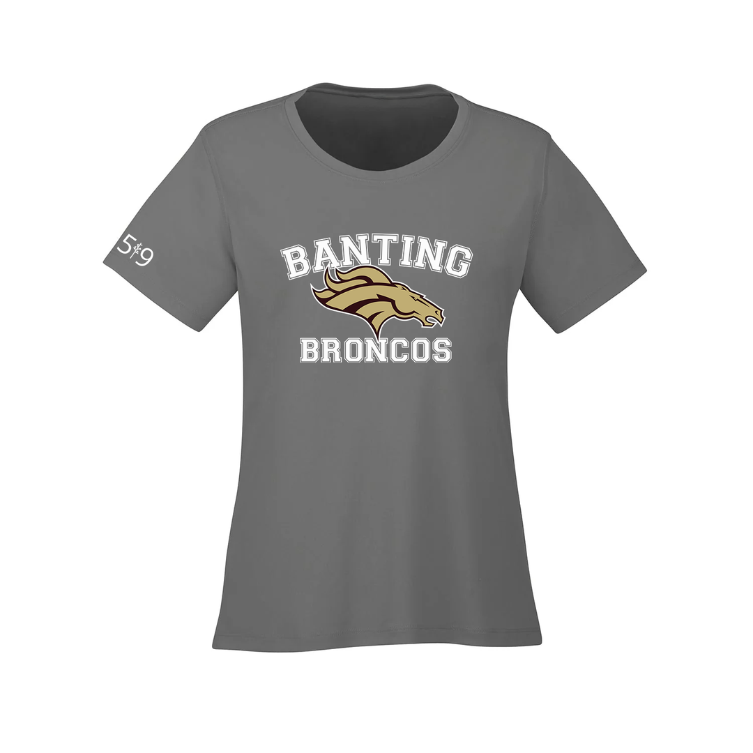 BANTING BRONCOS CLASSIC ATHLETIC TEE (WOMENS)