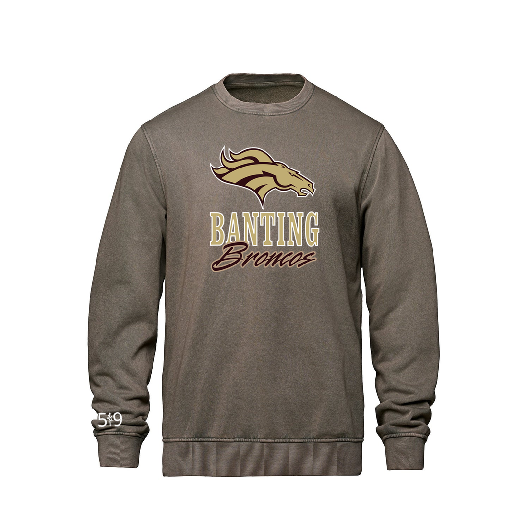 BANTING BRONCOS SIGNATURE RETRO CREW (UNISEX)