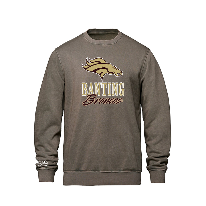 BANTING BRONCOS SIGNATURE RETRO CREW (UNISEX)
