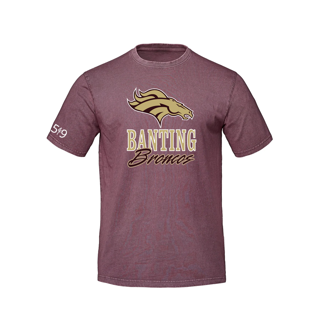 BANTING BRONCOS SIGNATURE RETRO TEE (UNISEX)