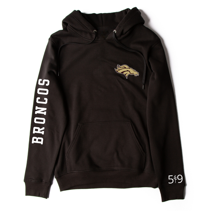 BRONCOS SLEEVE LOGO HOODIE (UNISEX)
