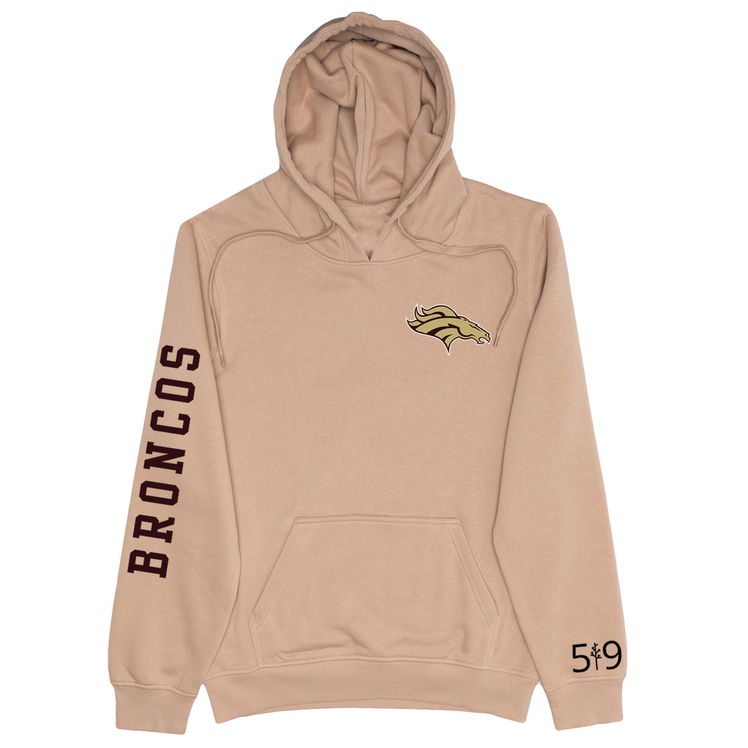 BRONCOS SLEEVE LOGO HOODIE (UNISEX)