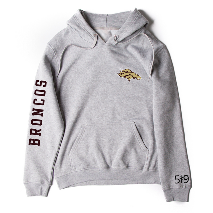 BRONCOS SLEEVE LOGO HOODIE (UNISEX)