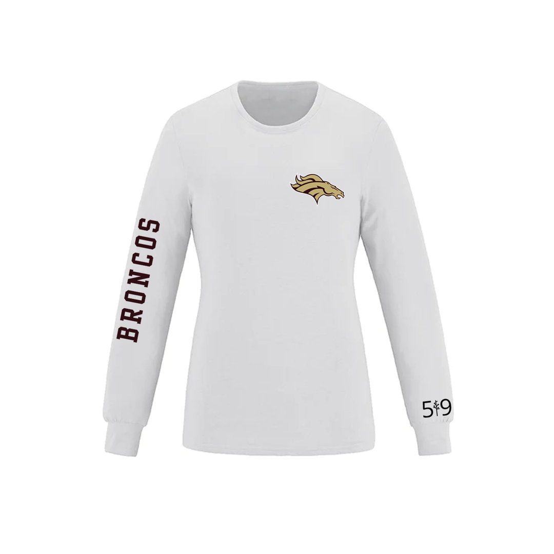 BRONCOS SLEEVE LOGO LONG SLEEVE (WOMENS) – 519 Clothing