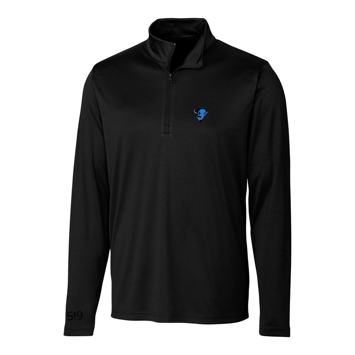 BLUE DEVILS EMBROIDERED ATHLETIC 1/4 ZIP (WOMENS)