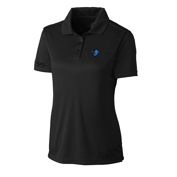 BLUE DEVILS EMBROIDERED ATHLETIC POLO (WOMENS)