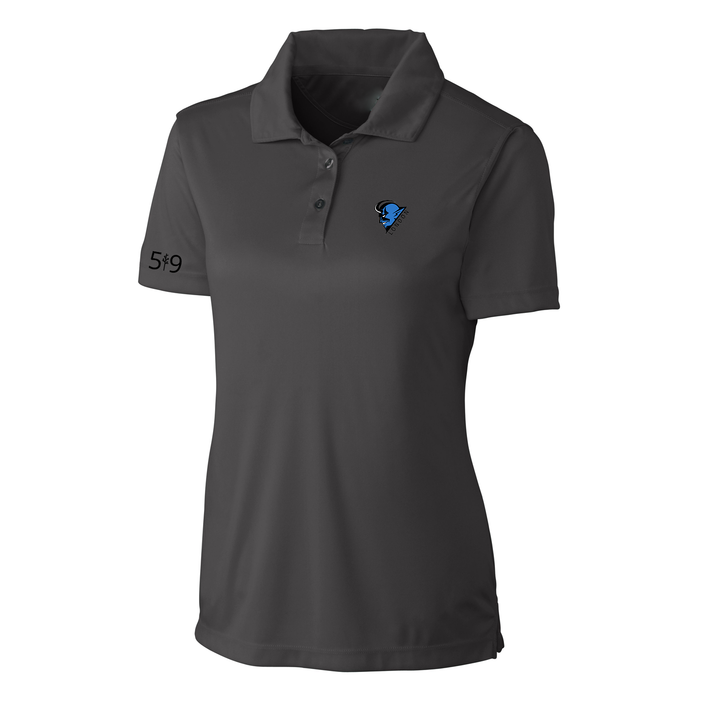 BLUE DEVILS EMBROIDERED ATHLETIC POLO (WOMENS)
