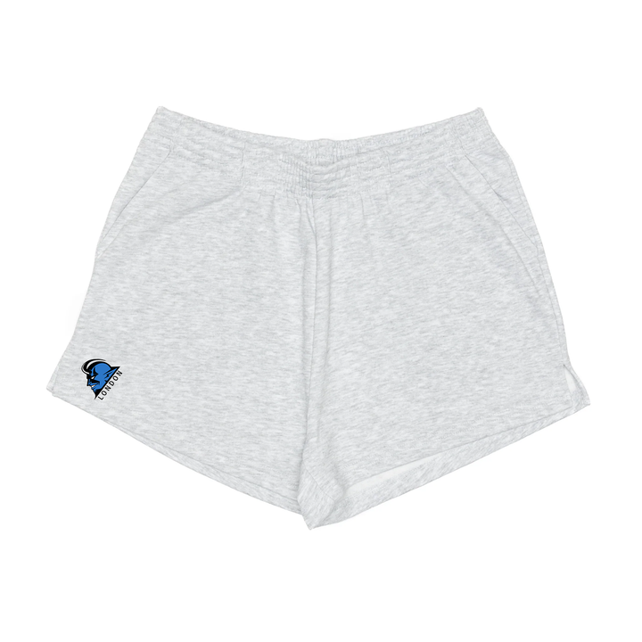 BLUE DEVILS EMBROIDERED SWEAT SHORTS (WOMENS)
