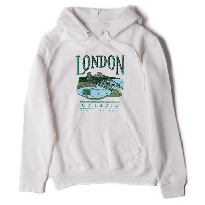 LONDON VINTAGE BLACKFRIARS HOODIE (UNISEX)