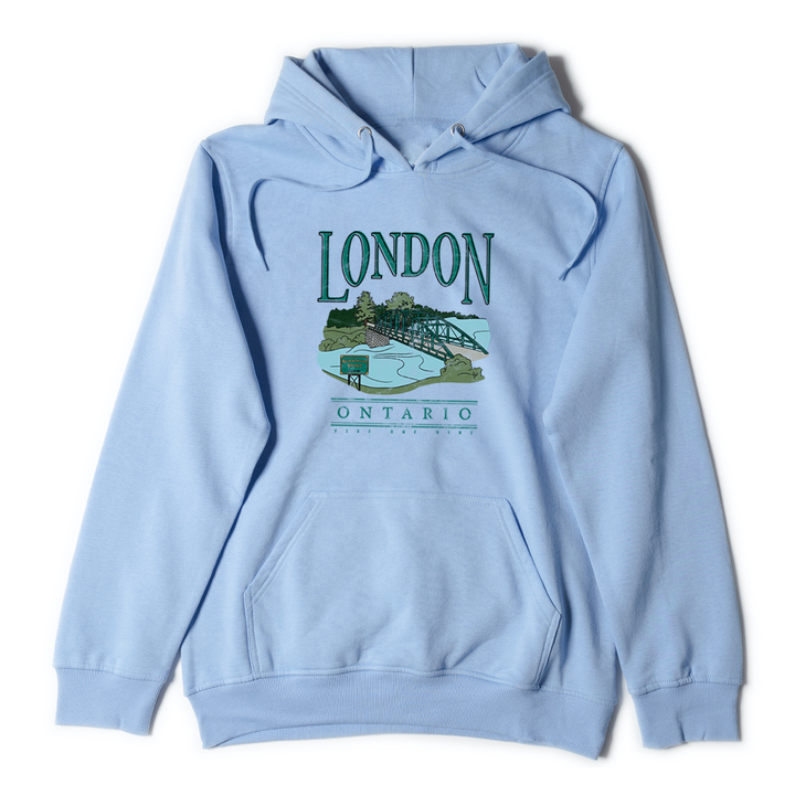 LONDON VINTAGE BLACKFRIARS HOODIE (UNISEX)