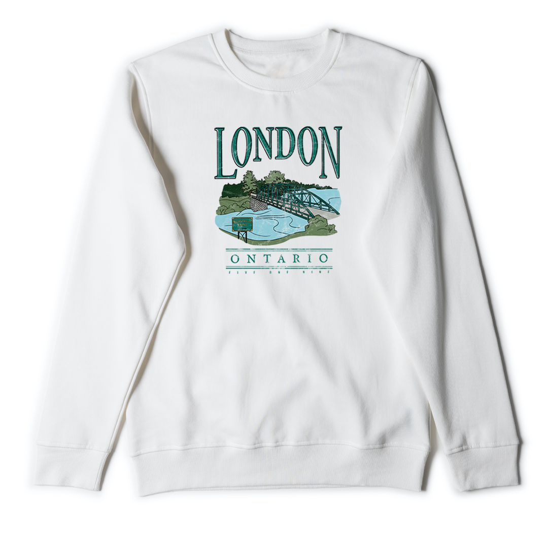 LONDON VINTAGE BLACKFRIARS CREWNECK (UNISEX)