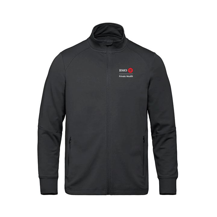 BMO PRIVATE WEALTH EMBROIDERED FRENCH TERRY ZIP-UP (MENS)