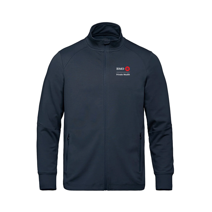 BMO PRIVATE WEALTH EMBROIDERED FRENCH TERRY ZIP-UP (MENS)