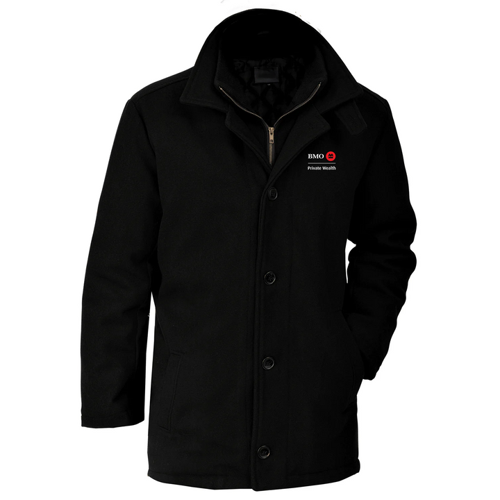 BMO PRIVATE WEALTH EMBROIDERED PEACOAT (MENS)