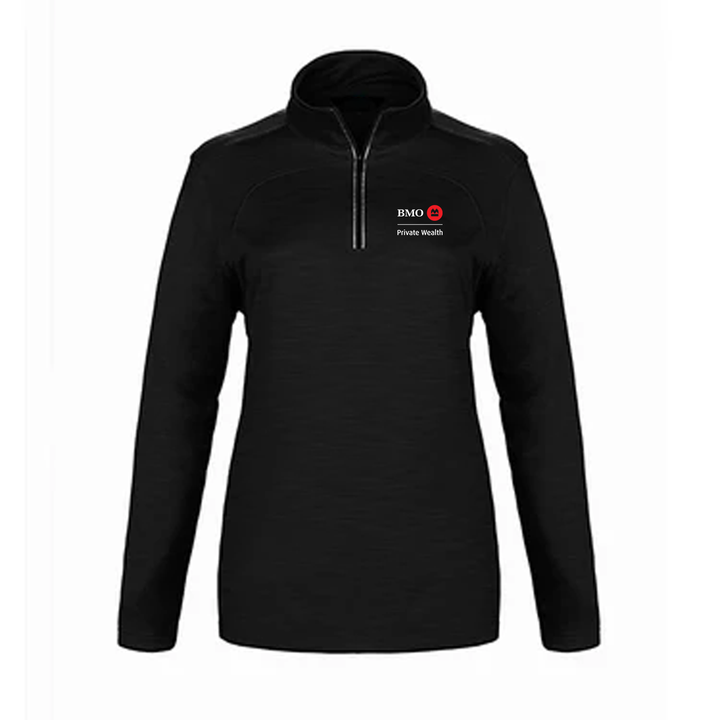 BMO PRIVATE WEALTH EMBROIDERED PREMIUM ATHLETIC 1/4 ZIP (WOMENS)