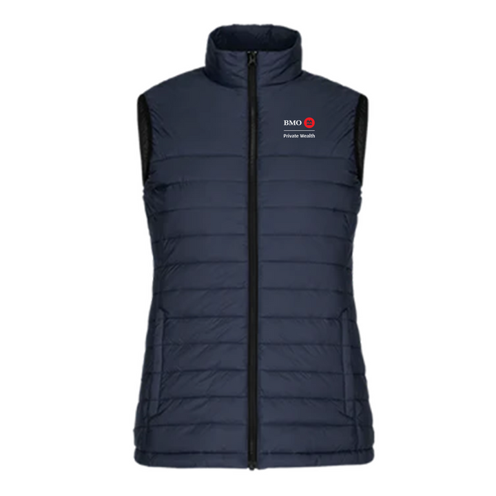 BMO PRIVATE WEALTH EMBROIDERED PUFFER VEST (WOMENS)