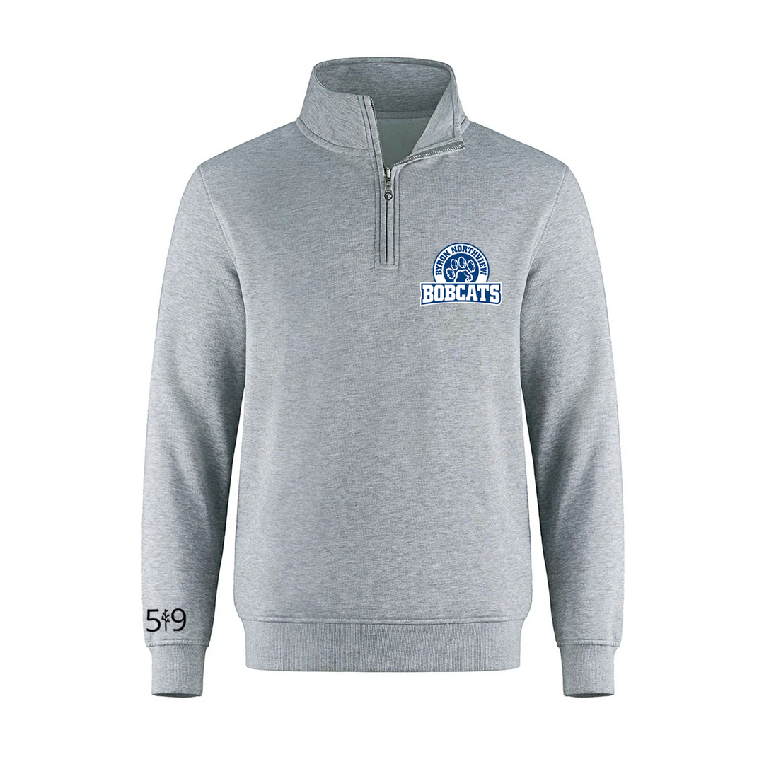 BYRON NORTHVIEW BOBCATS 1/4 ZIP (YOUTH)