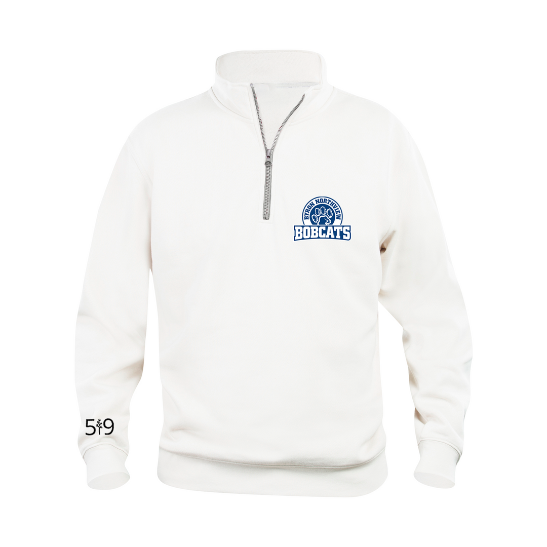 BYRON NORTHVIEW BOBCATS 1/4 ZIP (UNISEX)