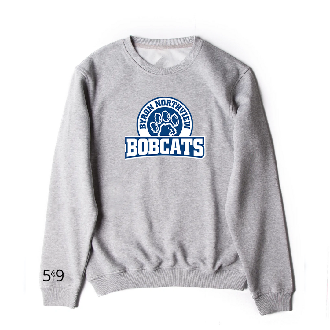 BYRON NORTHVIEW BOBCATS CREW (UNISEX)