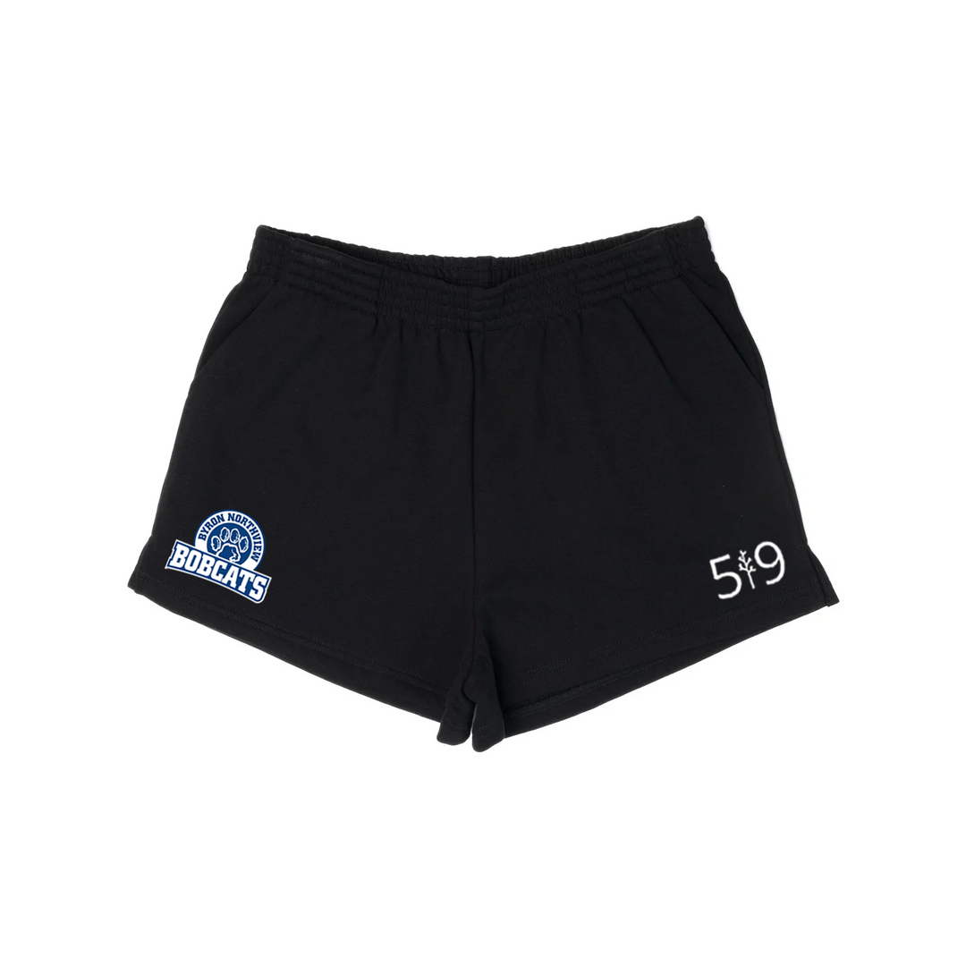 BYRON NORTHVIEW BOBCATS SWEAT SHORTS (WOMENS)