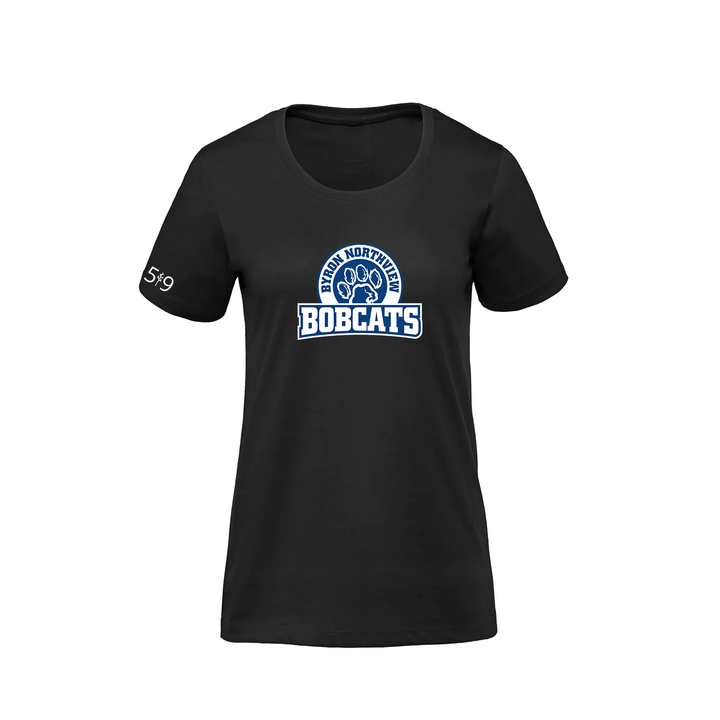 BYRON NORTHVIEW BOBCATS PREMIUM TEE (WOMENS)