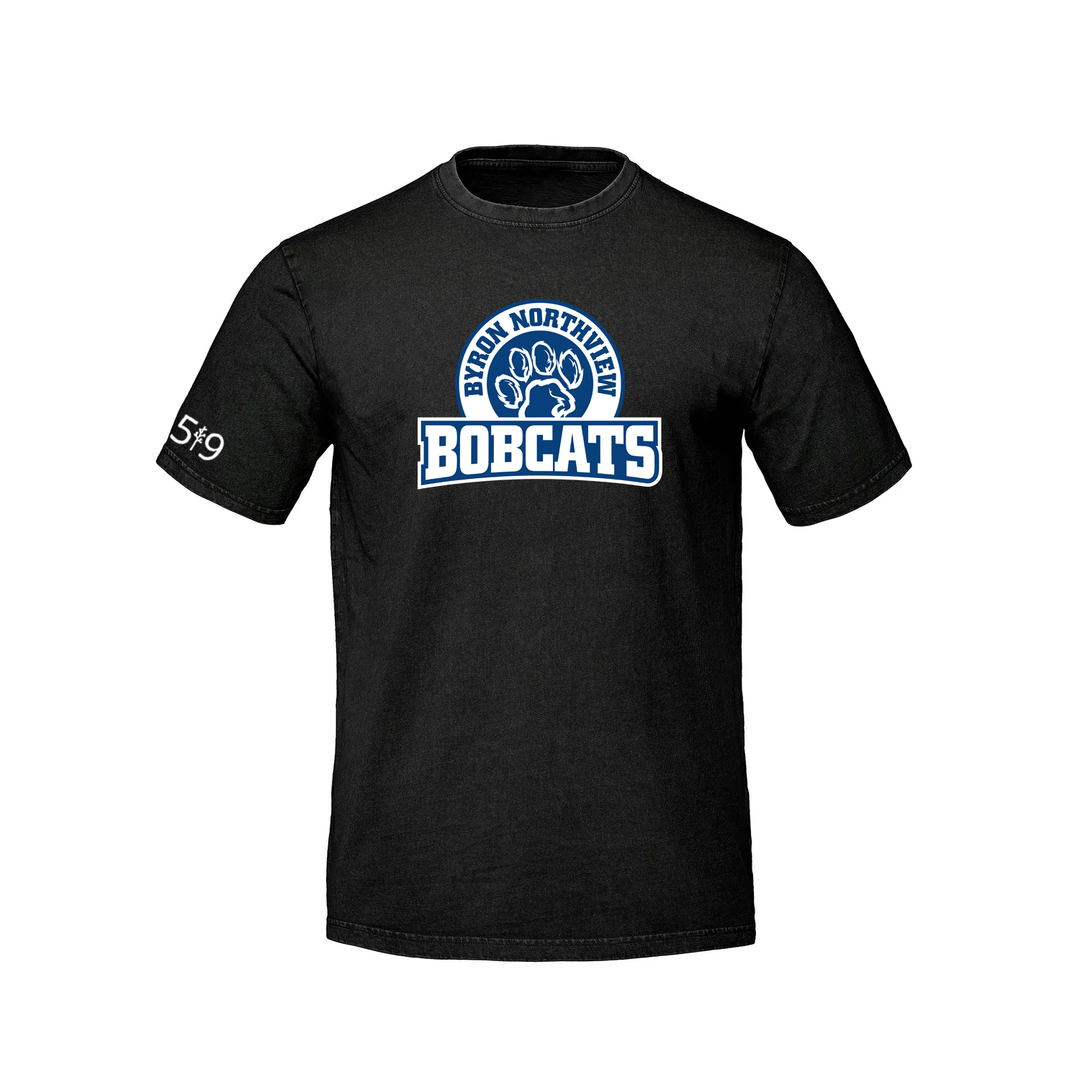 BYRON NORTHVIEW BOBCATS RETRO TEE (UNISEX)