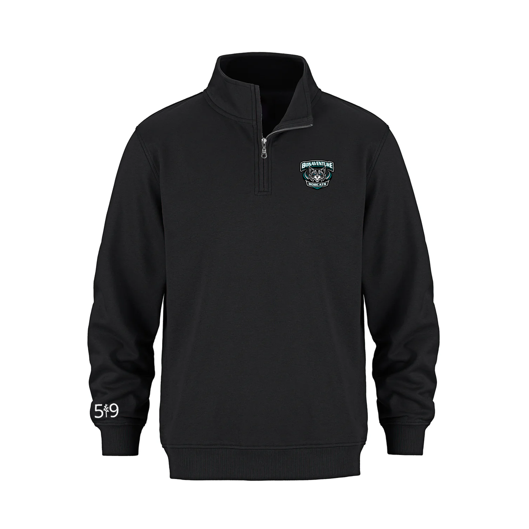 BONAVENTURE CLASSIC EMBLEM 1/4 ZIP (UNISEX)
