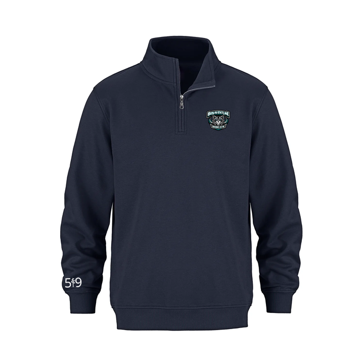 BONAVENTURE CLASSIC EMBLEM 1/4 ZIP (UNISEX)