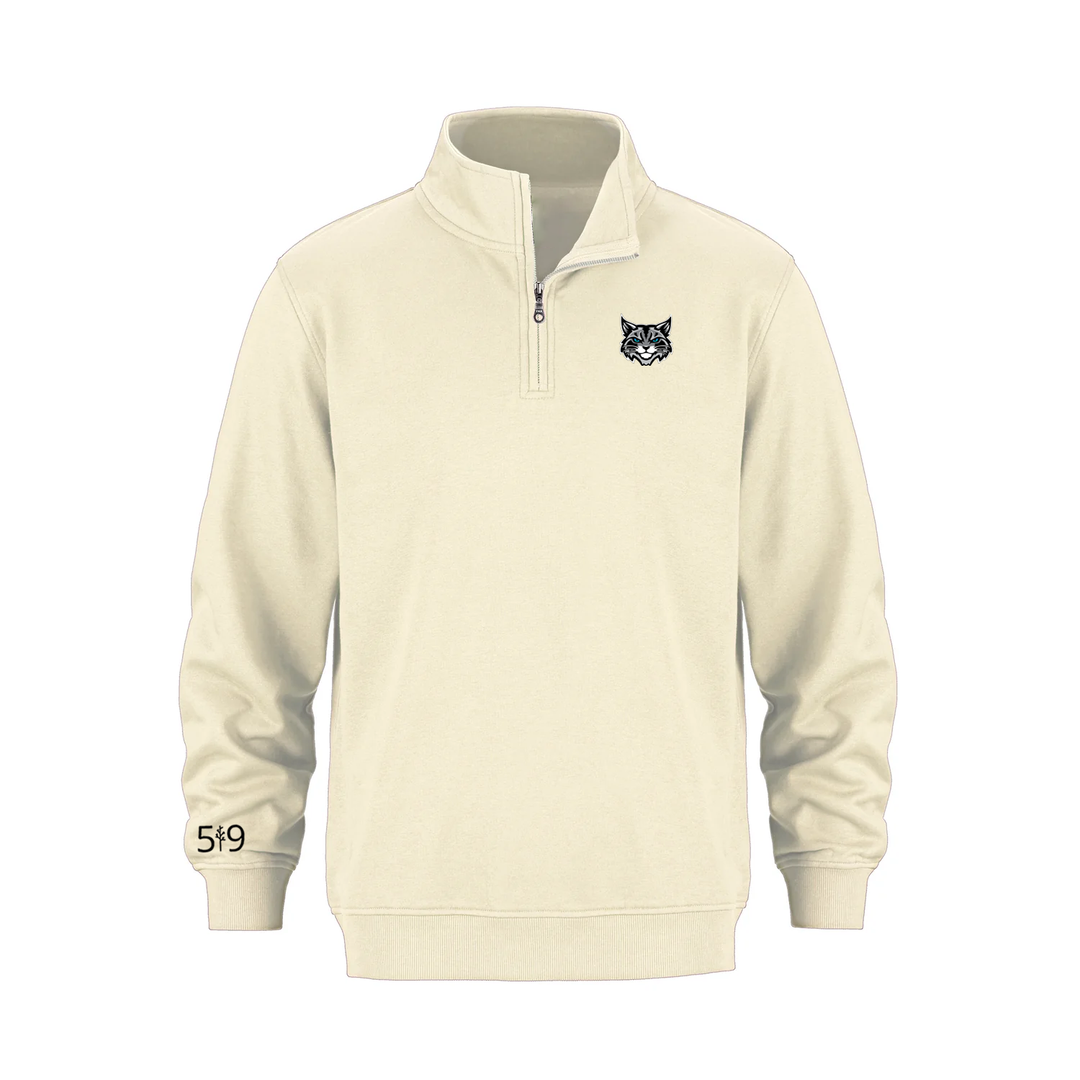 BONAVENTURE EMBROIDERED 1/4 ZIP (UNISEX)