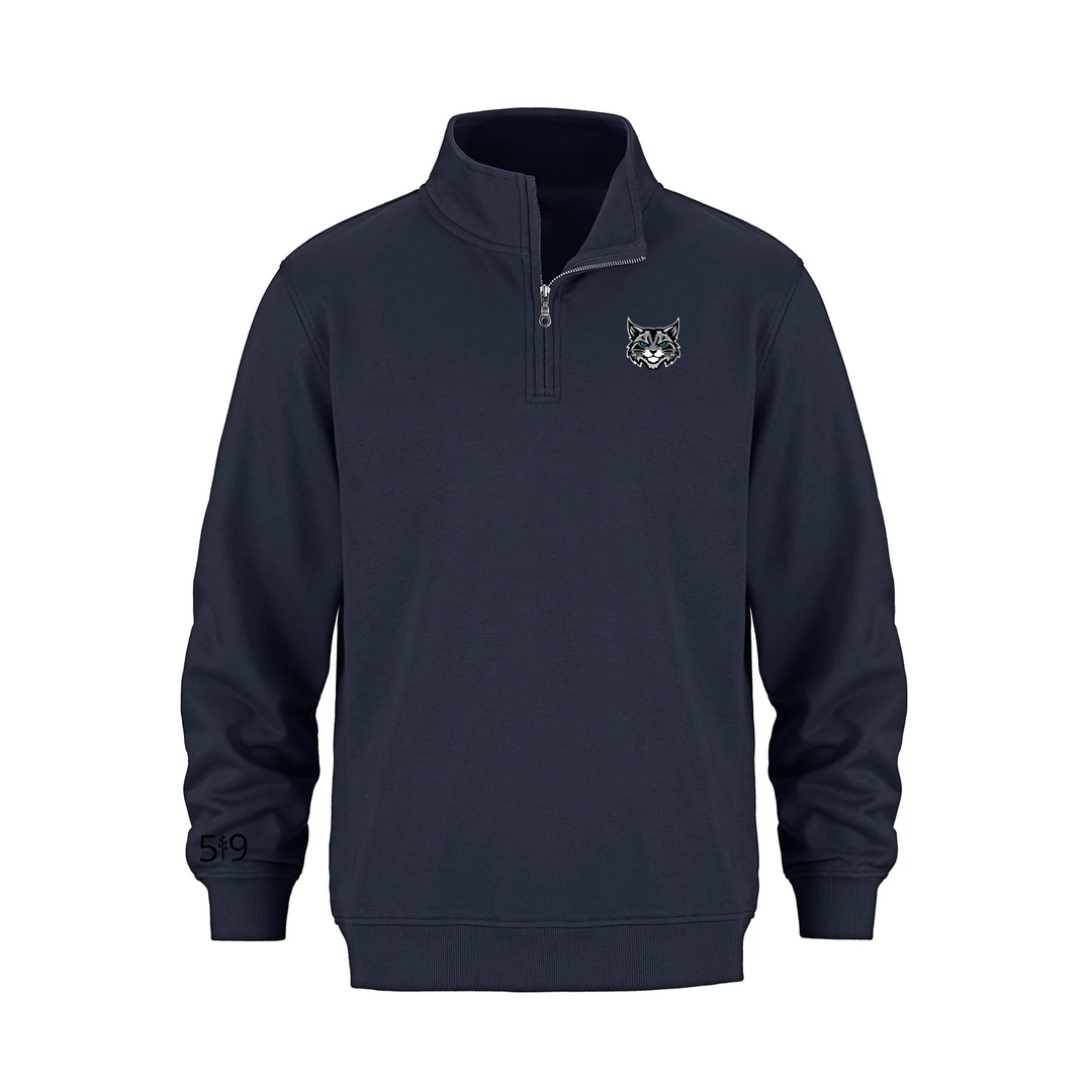 BONAVENTURE EMBROIDERED 1/4 ZIP (UNISEX)