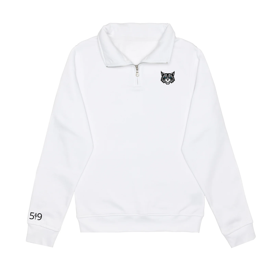BONAVENTURE EMBROIDERED 1/4 ZIP (UNISEX)