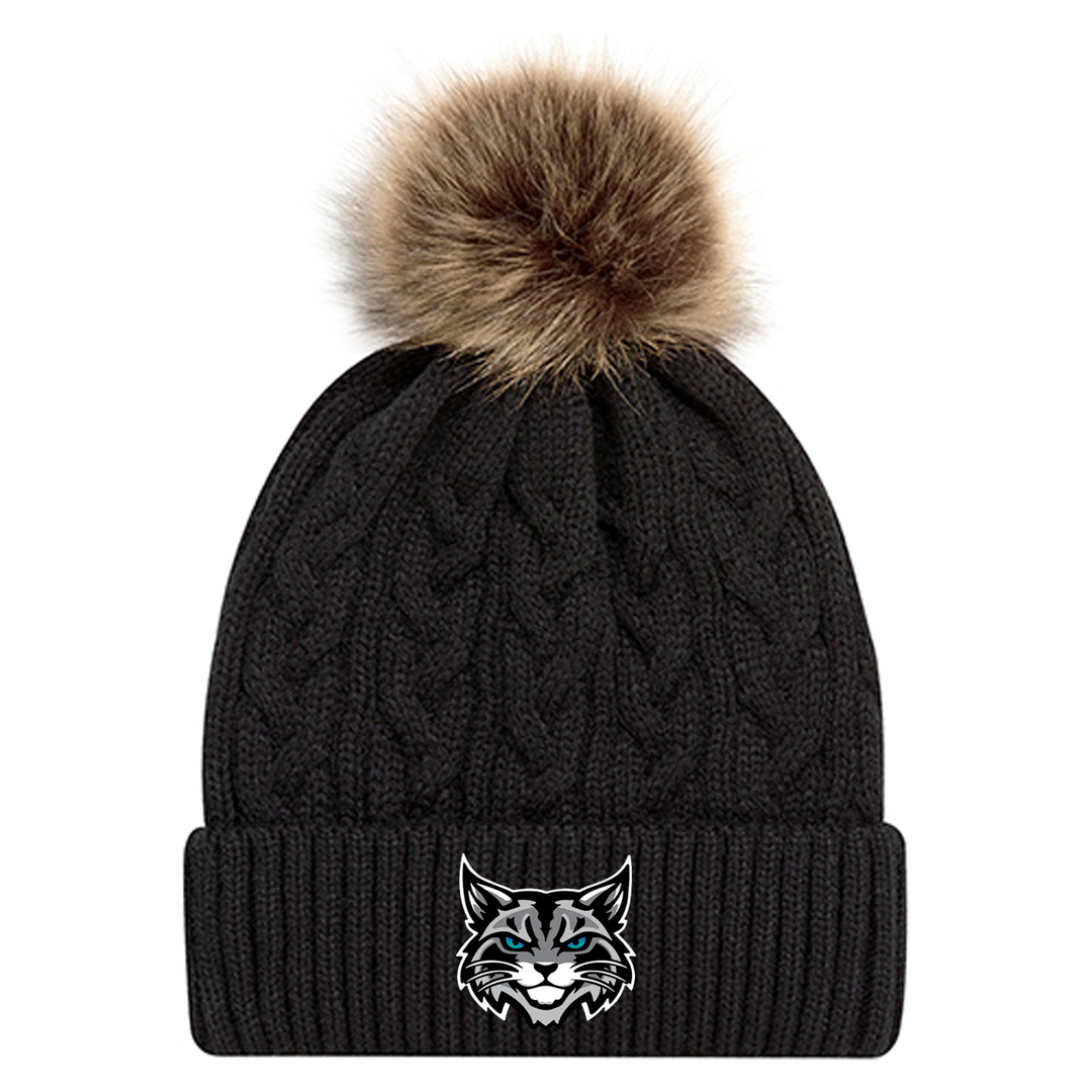BONAVENTURE EMBROIDERED FAUX FUR TOQUE