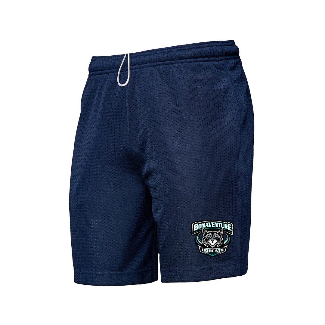 BONAVENTURE CLASSIC EMBLEM ATHLETIC MESH SHORTS (UNISEX)
