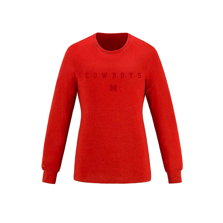 COWBOYS MONOCHROME LONG SLEEVE (WOMENS)