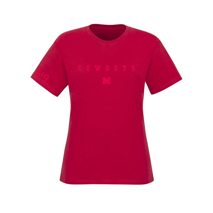 COWBOYS MONOCHROME TEE (WOMENS)