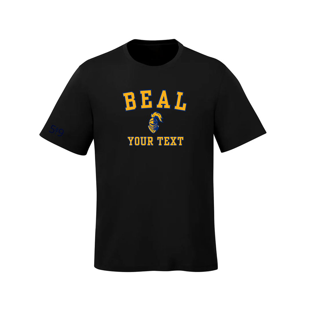 BEAL CUSTOMIZABLE ATHLETIC TEE (MENS)