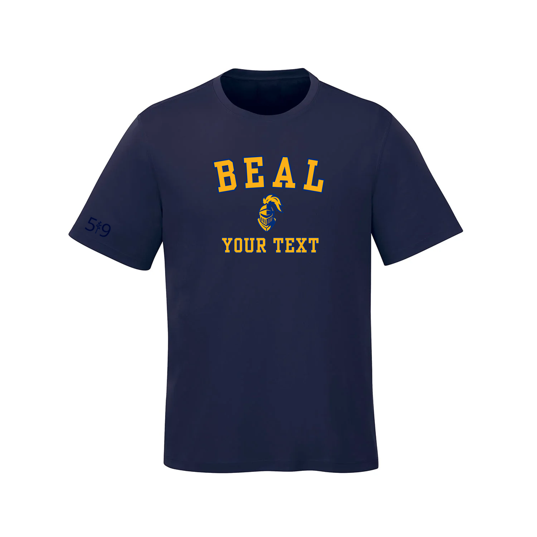 BEAL CUSTOMIZABLE ATHLETIC TEE (MENS)