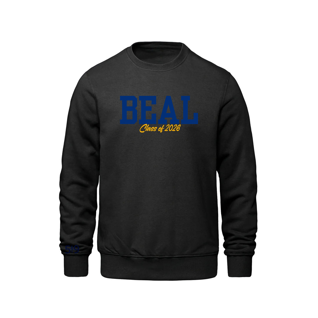 BEAL CLASS OF 2026 EMBROIDERED CREW (UNISEX)