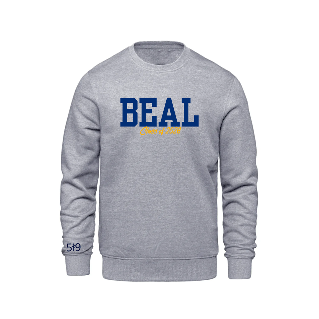 BEAL CLASS OF 2026 EMBROIDERED CREW (UNISEX)