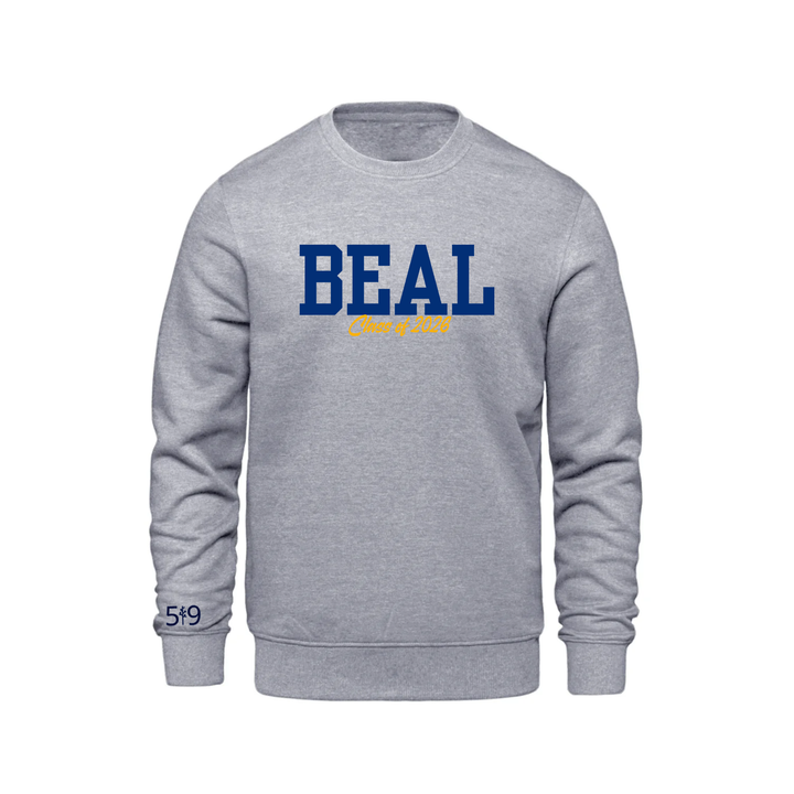 BEAL CLASS OF 2026 EMBROIDERED CREW (UNISEX)