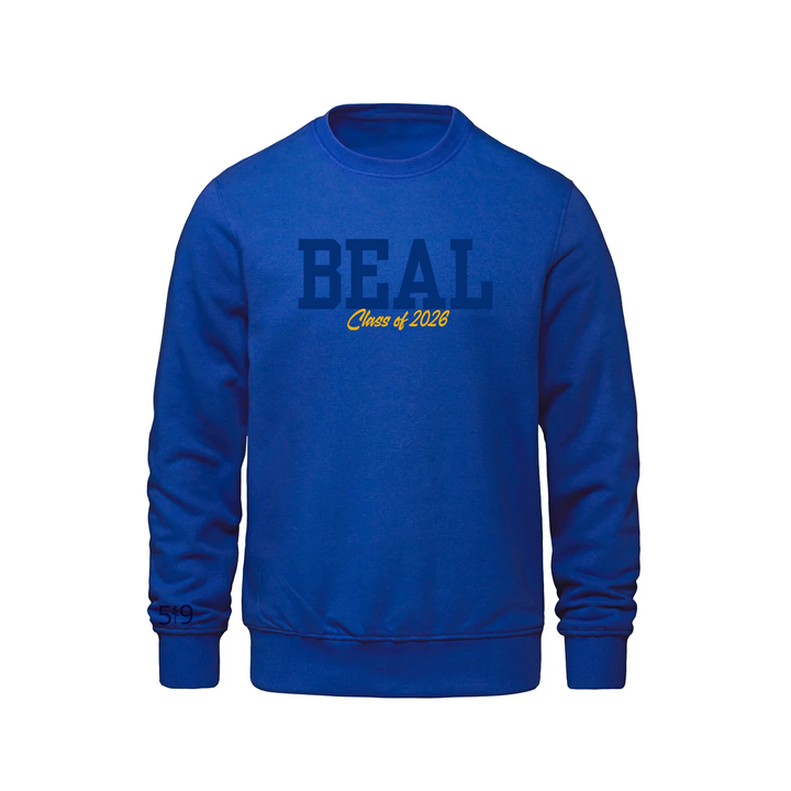 BEAL CLASS OF 2026 EMBROIDERED CREW (UNISEX)