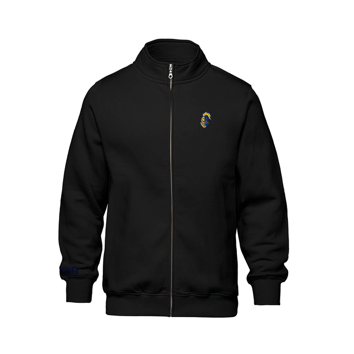 BEAL EMBROIDERED ZIP-UP SWEATER (UNISEX)