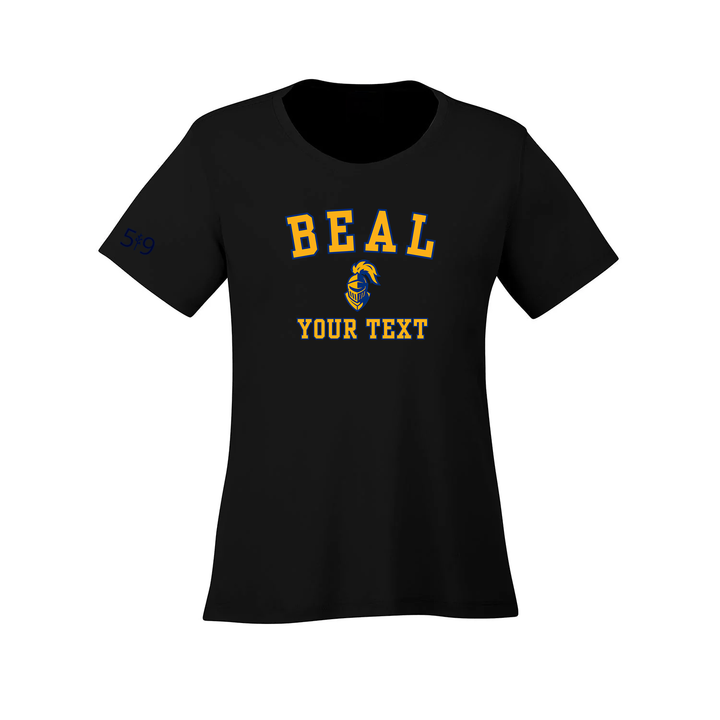 BEAL CUSTOMIZABLE ATHLETIC TEE (WOMENS)