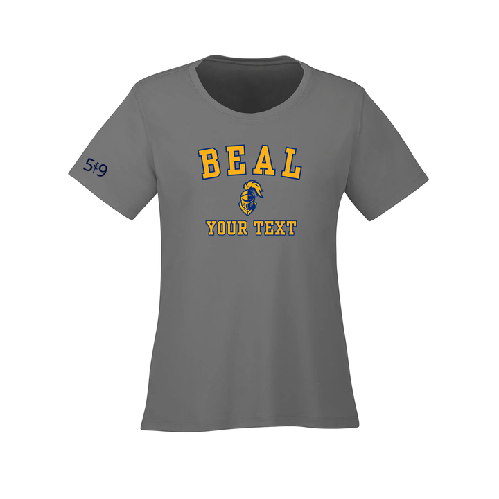 BEAL CUSTOMIZABLE ATHLETIC TEE (WOMENS)