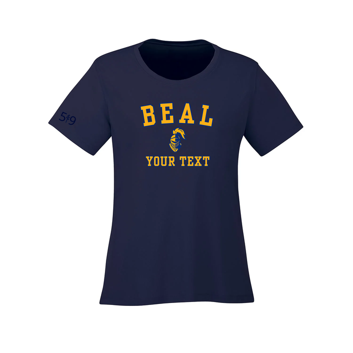 BEAL CUSTOMIZABLE ATHLETIC TEE (WOMENS)