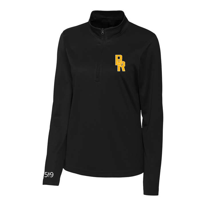 BEAL RAIDERS 'BR' ATHLETIC 1/4 ZIP (WOMENS)