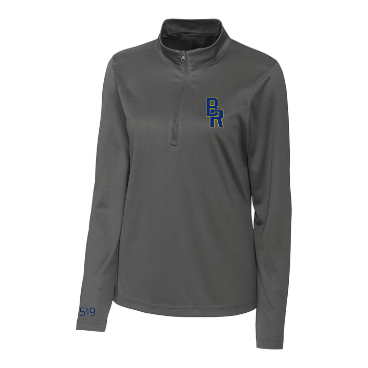 BEAL RAIDERS 'BR' ATHLETIC 1/4 ZIP (WOMENS)