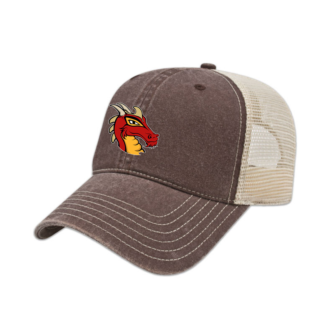 BYRON SOUTHWOOD EMBROIDERED VINTAGE TRUCKER CAP
